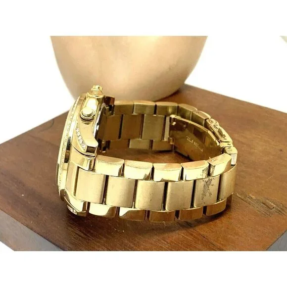 Michael Kors Women's Watch MK5166 Blair Quartz Chronograph Gold Steel 39mm - Picture 9 of 14